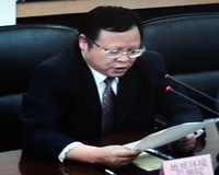 甘肃省地质环境监测院院长黎志恒同志发言
