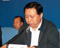 国土资源部党组成员、副部长，中国地质调查局局长、党组书记汪民主持会议