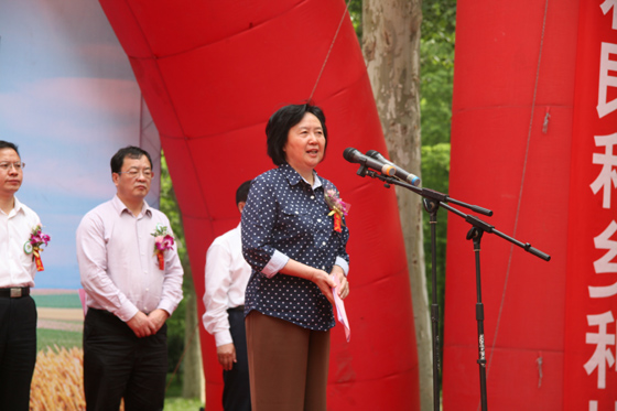 河南省委宣传部巡视员赖谦进致辞