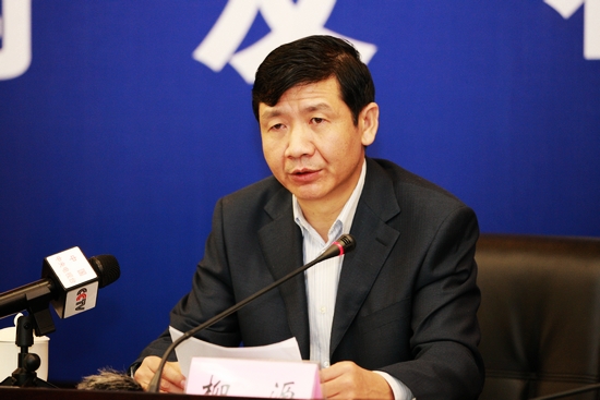 国土资源部地质环境司巡视员兼三峡库区地质灾害防治工作领导小组办公室主任柳源通报三峡库区地质灾害防治有关情况