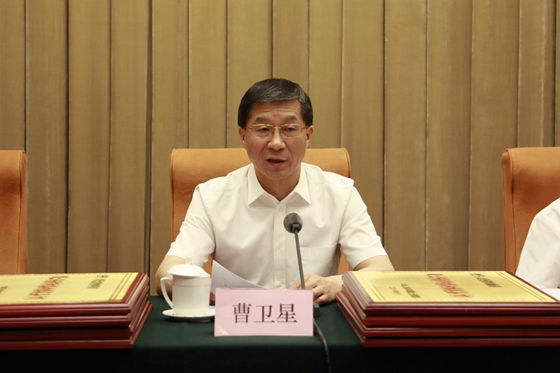 国土资源部副部长曹卫星宣读《表彰公告》
