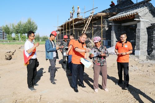 625：内蒙古巴彦淖尔市国土资源局“6.25”宣传走进工地